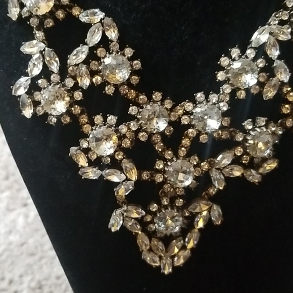 J. Crew Rhinestone Necklace - Picture 2 of 4